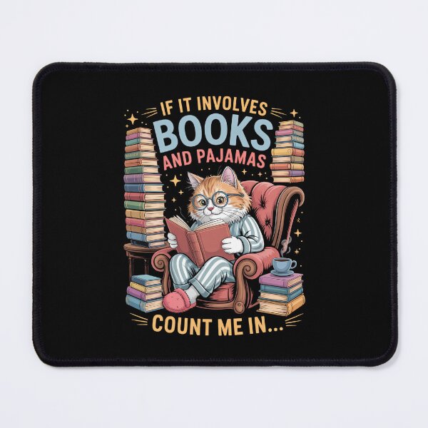 Item preview, If It Involves Books And Count Me In Book designed and sold by Sunset4Bones.