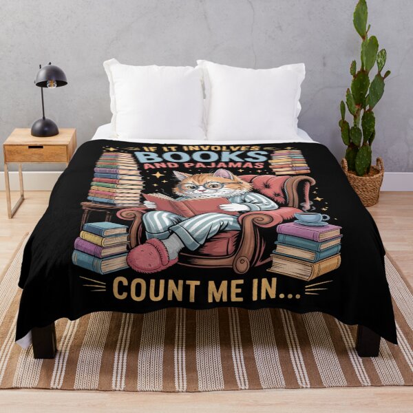Item preview, If It Involves Books And Count Me In Book designed and sold by Sunset4Bones.
