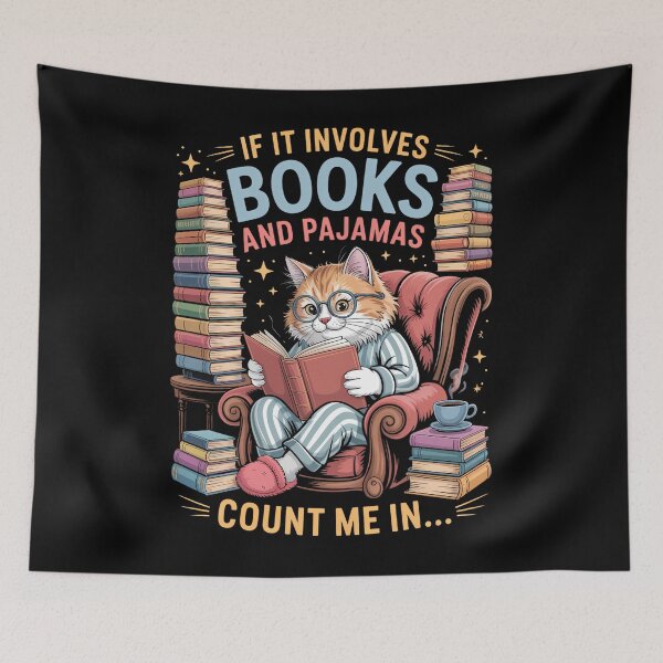 Item preview, If It Involves Books And Count Me In Book designed and sold by Sunset4Bones.