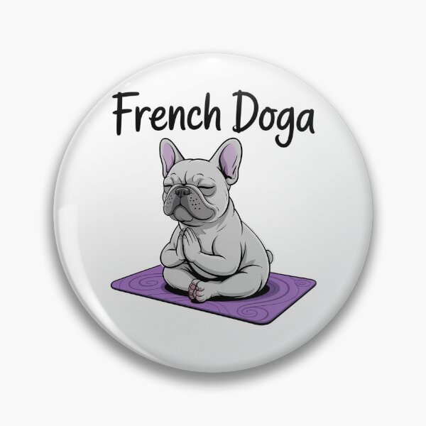 Item preview, French Bulldog Yoga Cobblers Pose Lover designed and sold by Sunset4Bones.
