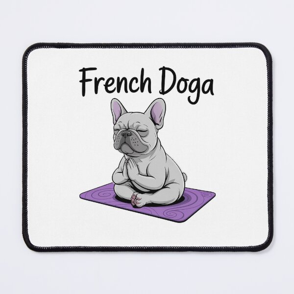 Item preview, French Bulldog Yoga Cobblers Pose Lover designed and sold by Sunset4Bones.