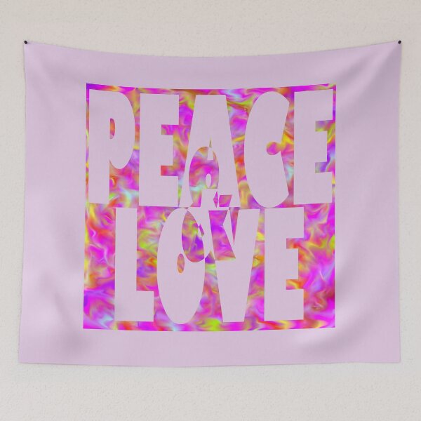 Item preview, Psychedelic Peace and Love designed and sold by BeJahMan.