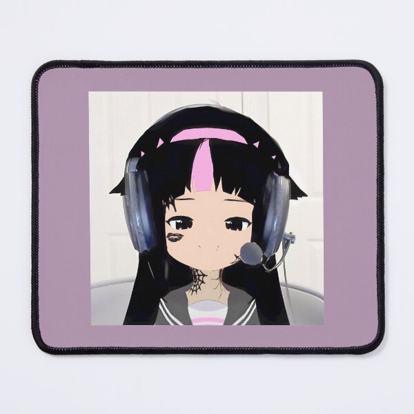 Item preview, Anime Gamer Girl Headphones Aesthetic Art By Merch, Limited Edition, Perfect Gift For You And Frien designed and sold by Bryan Carroll.