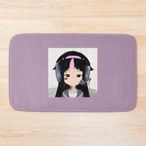 Item preview, Anime Gamer Girl Headphones Aesthetic Art By Merch, Limited Edition, Perfect Gift For You And Frien designed and sold by Bryan Carroll.