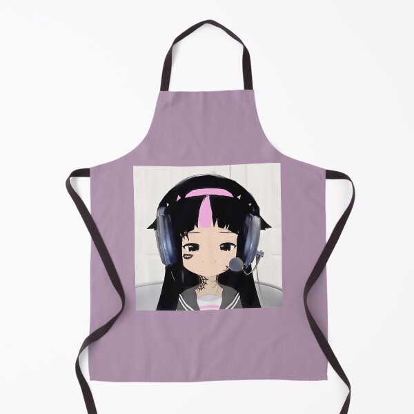 Item preview, Anime Gamer Girl Headphones Aesthetic Art By Merch, Limited Edition, Perfect Gift For You And Frien designed and sold by Bryan Carroll.