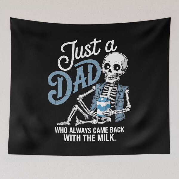 Item preview, Just A Dad Who Always Came Back With The Milk designed and sold by Patricsselin.