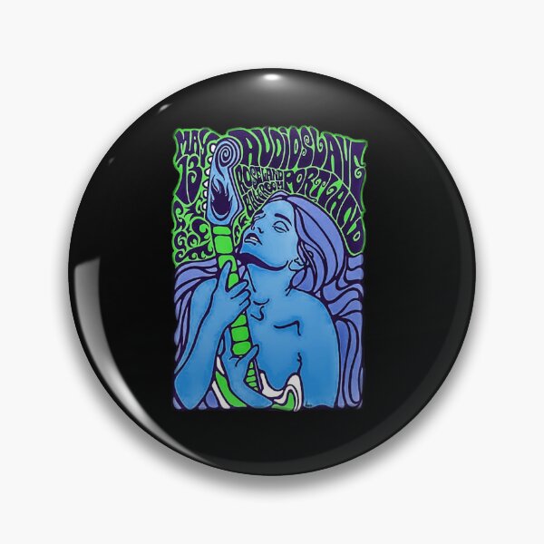 Item preview, Audioslave, psychedelic poster Classic designed and sold by AiidonassArt.