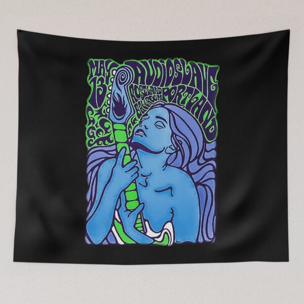 Item preview, Audioslave, psychedelic poster Classic designed and sold by AiidonassArt.