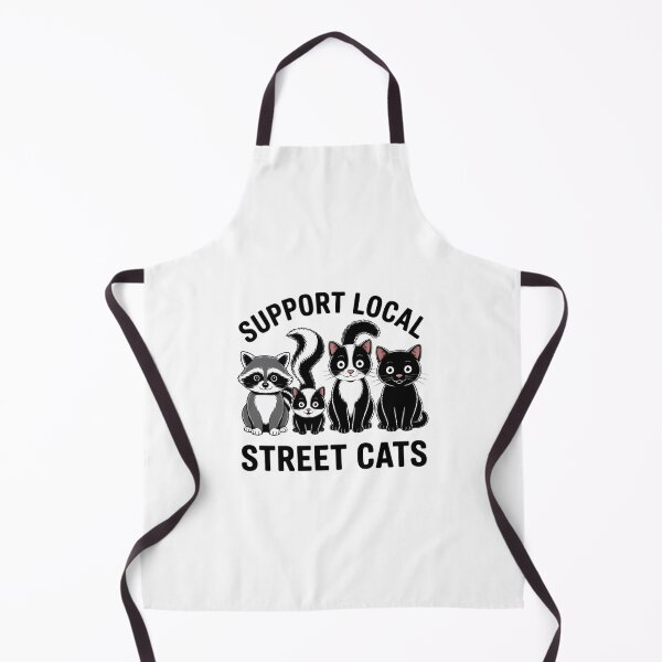 Item preview, Support Local Street Cats Team Trash Opossum Raccoon Rat designed and sold by Sunset4Bones.