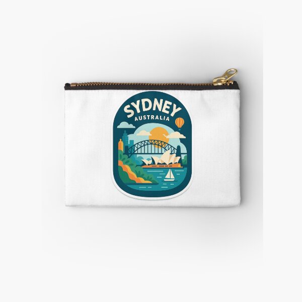 Item preview, Colorful Sydney Badge with Harbour Bridge and Opera House designed and sold by Aryabek.
