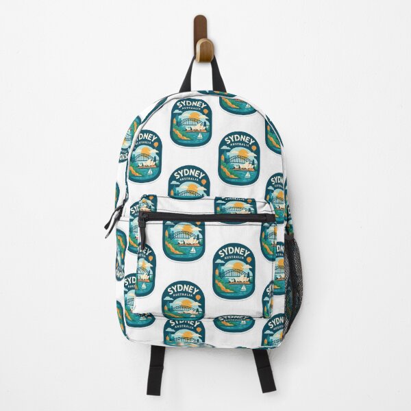 Item preview, Colorful Sydney Badge with Harbour Bridge and Opera House designed and sold by Aryabek.