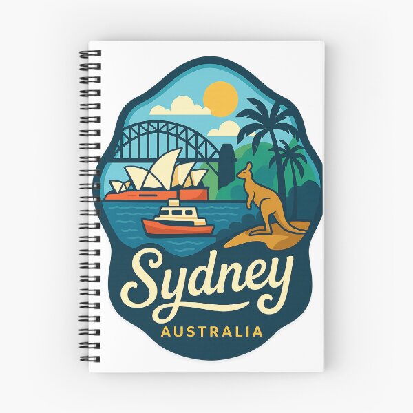 Item preview, Sydney Harbour View with Kangaroo, Bridge, and Opera House designed and sold by Aryabek.