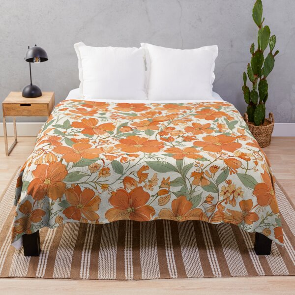 Item preview, Orange Flowers designed and sold by CoolPixels.