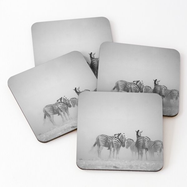 Item preview, Into the Dust – Monochrome Zebras in the Savanna designed and sold by DavideAntoniani.