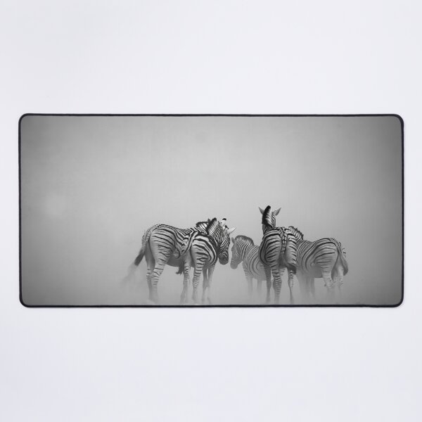 Item preview, Into the Dust – Monochrome Zebras in the Savanna designed and sold by DavideAntoniani.