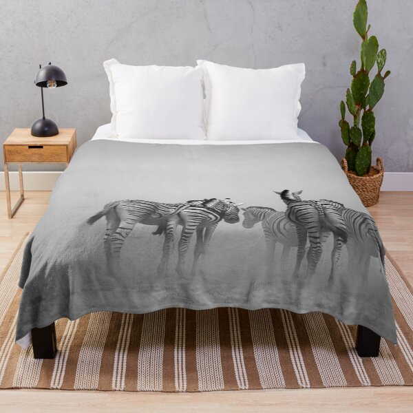 Item preview, Into the Dust – Monochrome Zebras in the Savanna designed and sold by DavideAntoniani.