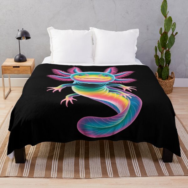Item preview, Axolotl Beautiful Colorful Axolotl designed and sold by Sunset4Bones.