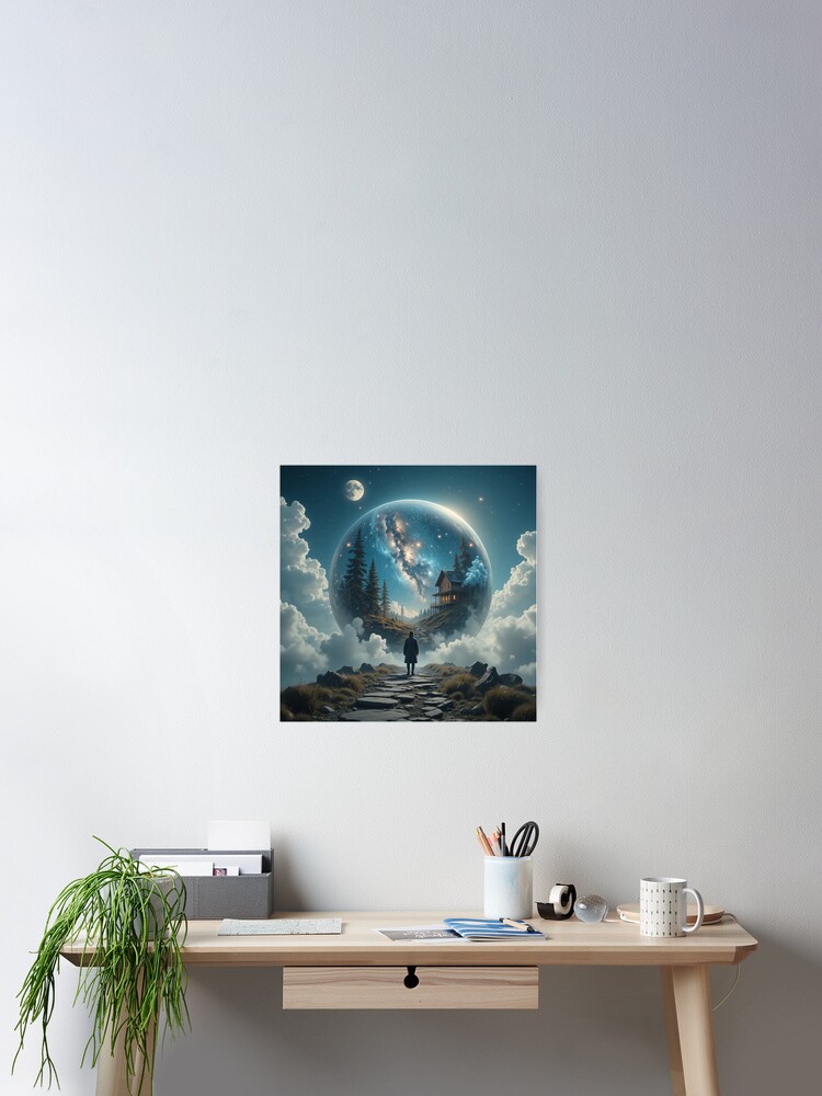 Thumbnail 2 of 3, Poster, Crystal Sphere designed and sold by RaF71PrO.