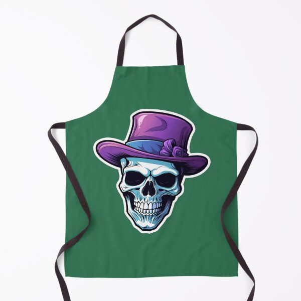 Item preview, A SKULL WITH A PURPLE HAT designed and sold by infinitearte.