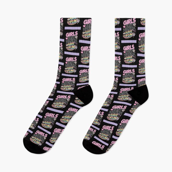 Item preview, Girls Just Wanna Have Fun Retro Vibe By Merch, Limited Edition, Perfect Gift For You And Friends designed and sold by MartinezzqStudi.