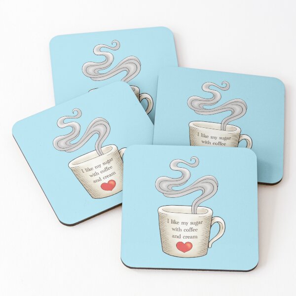 Item preview, I Like My Sugar with Coffee and Cream   designed and sold by Gabrielg77.