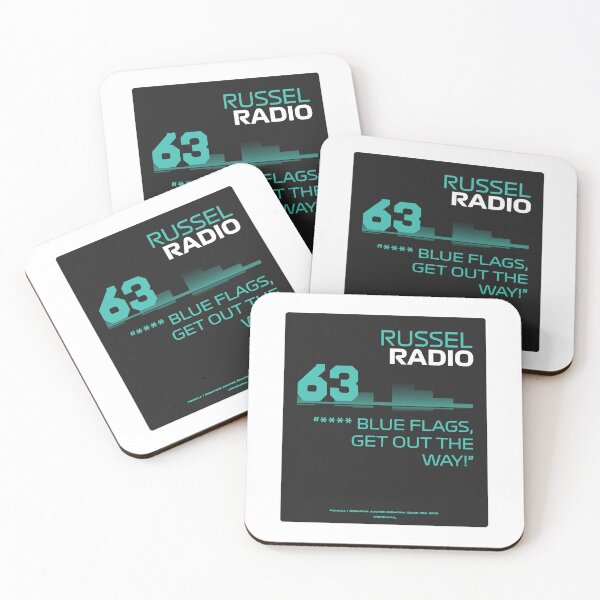 Item preview, **** blue flags - George Russel F1 Team Radio designed and sold by Heybratan.