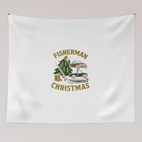 Item preview,  Funny Fish Christmas Tree For Men Grandpa Fishing Lovers Dad Classic T-Shirt designed and sold by inkfluenceart.