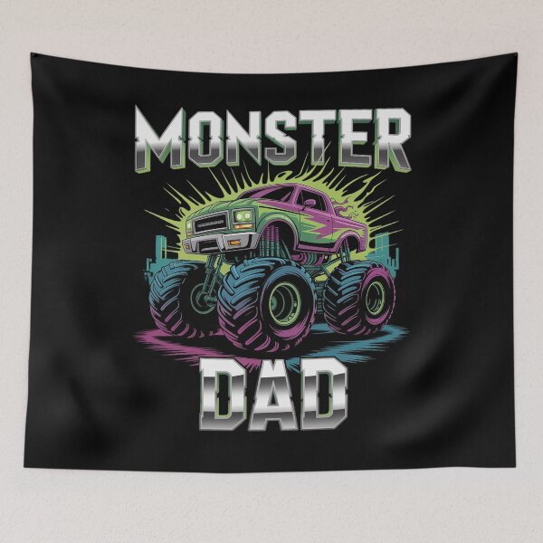 Artikelvorschau, Monster Truck Papa Vatertag entworfen und verkauft von Patricsselin.