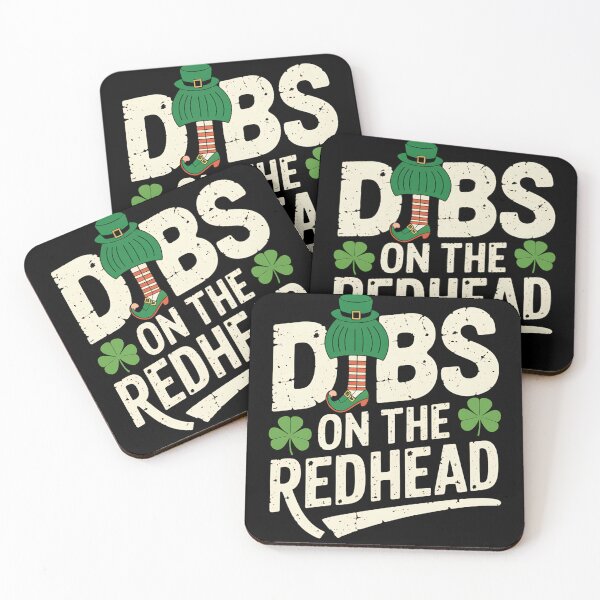 Item preview, Dibs On The Redhead Irish Leprechaun Funny St Patrick's Day designed and sold by papertaless.
