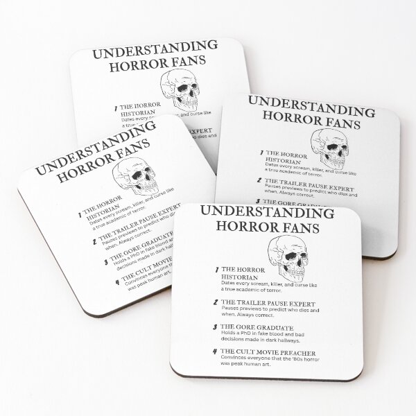 Item preview, Understanding Horror Fans – The Slasher Movie Edition designed and sold by PsyFlow35.
