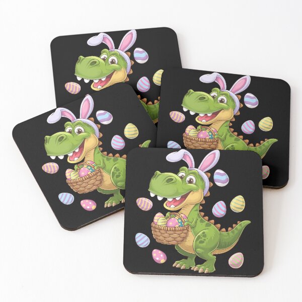 Artikelvorschau, Ostern Dinosaurier Hase Ohren Ostern Korb Stuffers Kinder Jungen entworfen und verkauft von papertaless.