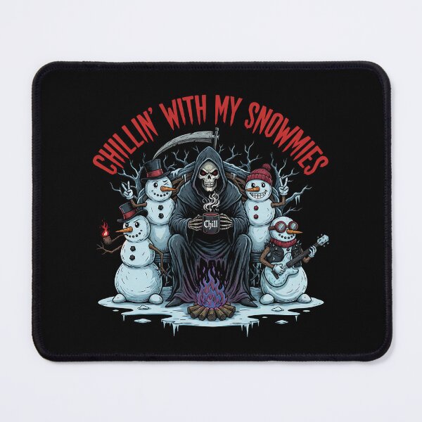 Item preview, Chillin With My Snowmies Dark designed and sold by Joyful-Park.
