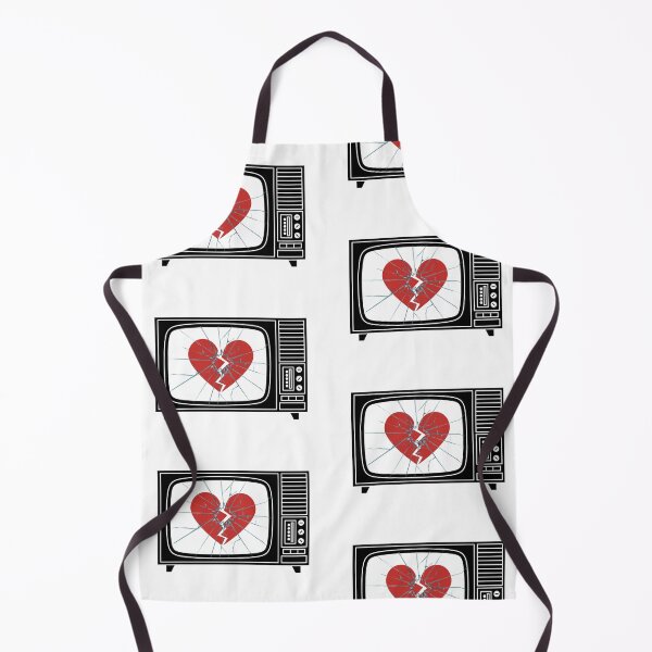 Item preview, A BROKEN TV WITH A BROKEN HEART designed and sold by infinitearte.