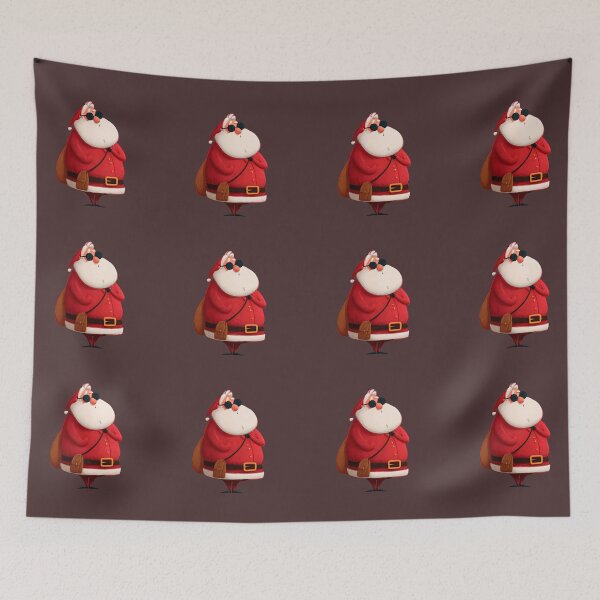 Item preview, Cool Santa With Sunglasses designed and sold by MarlenArt.