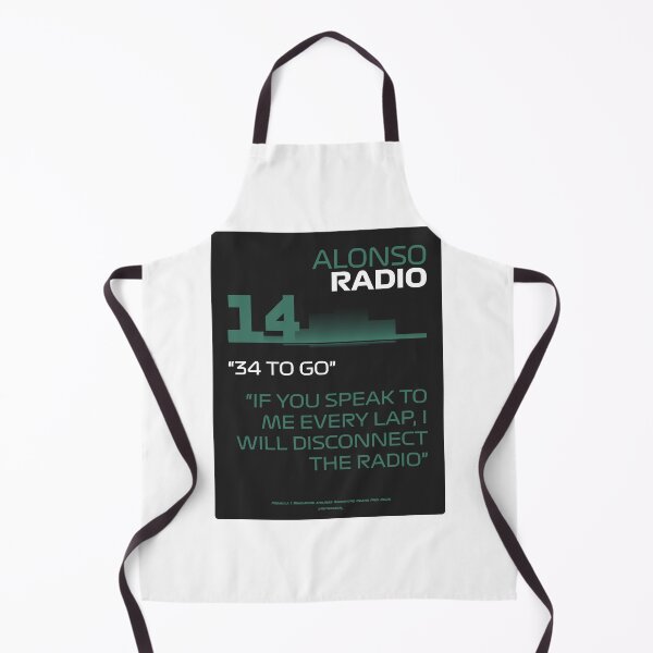 Item preview, I will disconnect the radio - Fernando Alonso F1 Team Radio designed and sold by Heybratan.