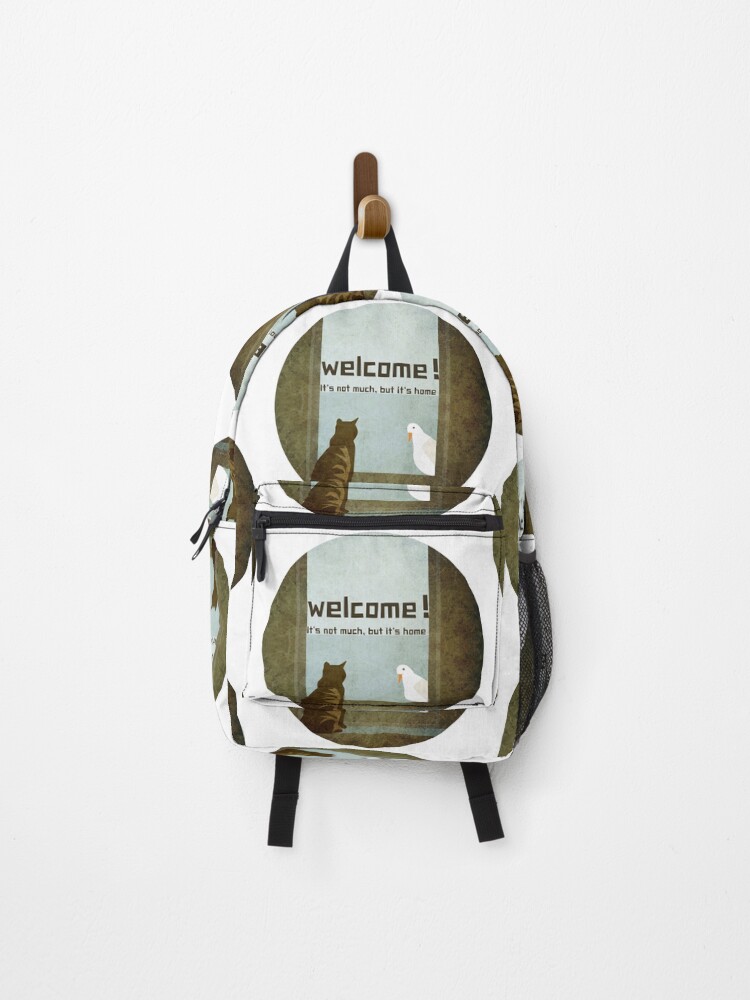 Thumbnail 1 of 3, Backpack, Welcome 1 designed and sold by Design4uStudio.