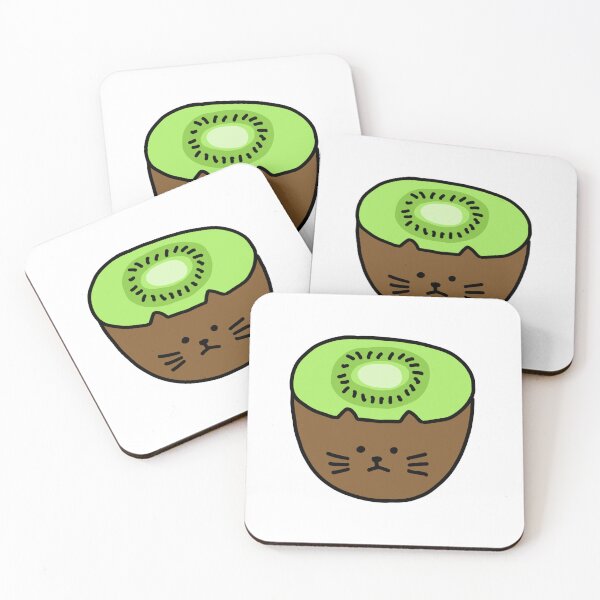 Item preview, Cat kiwifruit designed and sold by superbaechoo.