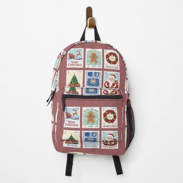 Item preview, Classic Christmas Postage Stamps – Santa, Reindeer, Gingerbread & Wreath Designs designed and sold by Syrupulse.