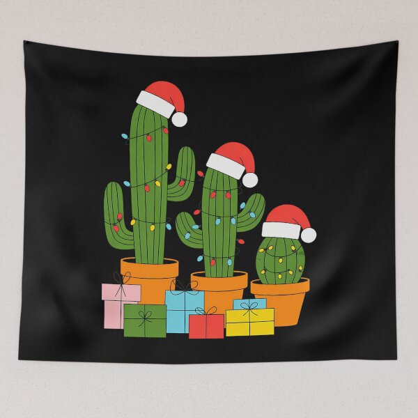 Item preview, Christmas Cactus Cute Succulent Plant Xmas designed and sold by CookWorldLaughs.