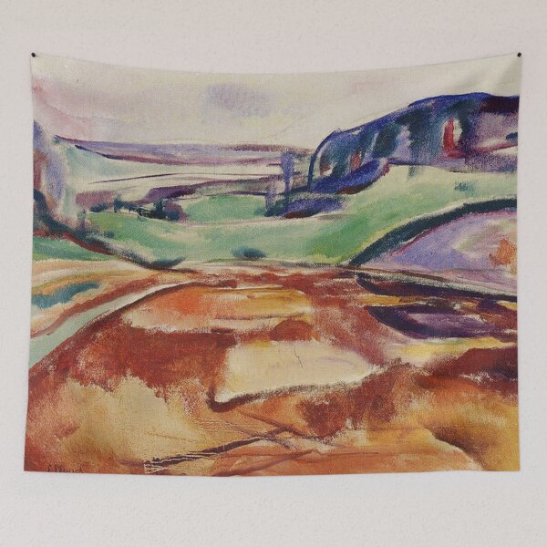 Item preview, Fields in March-Edvard Munch designed and sold by tomorrowsart.