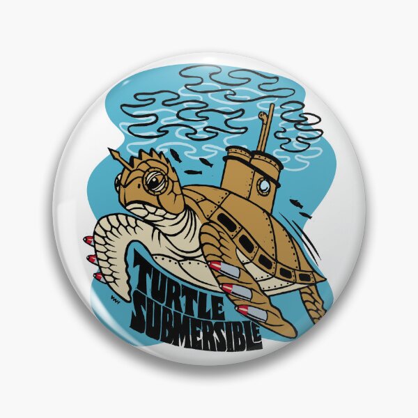 Item preview, Turtle Submersible designed and sold by wonder-webb.