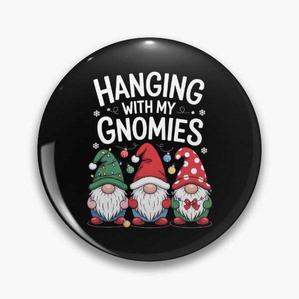Item preview, Christmas Gnomies Xmas Gnomes designed and sold by CookWorldLaughs.