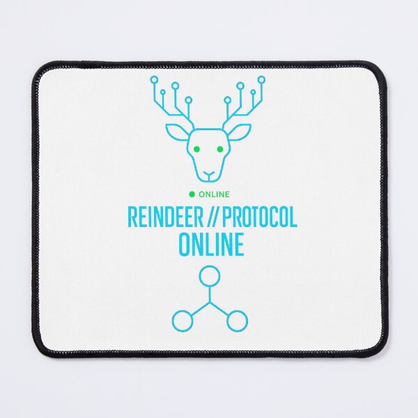 Item preview, Neon Reindeer Protocol – Cyberpunk Network designed and sold by ZetaDream.