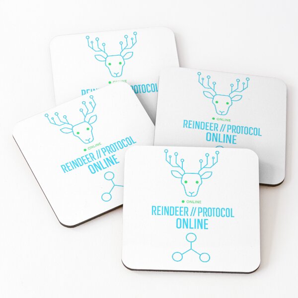 Item preview, Neon Reindeer Protocol – Cyberpunk Network designed and sold by ZetaDream.