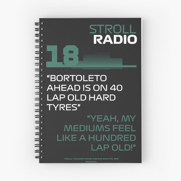 Item preview, My medium feel like a hundread lap old! - Lance Stroll F1 Team Radio designed and sold by Heybratan.