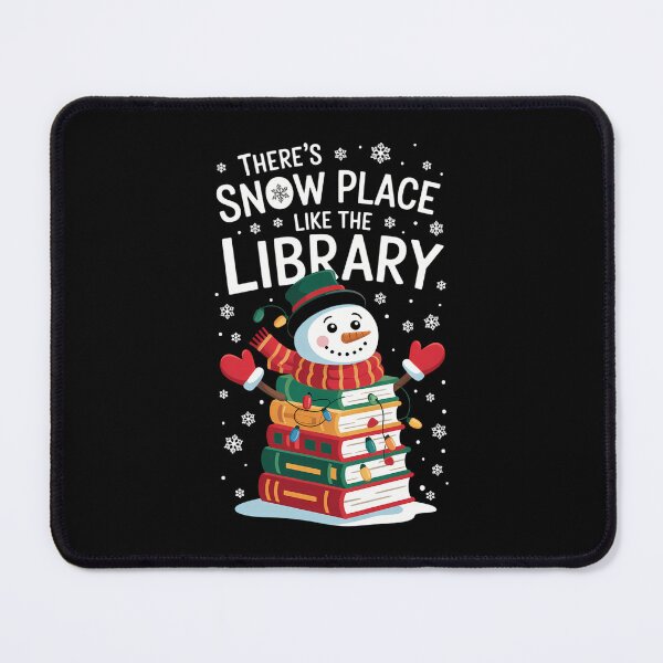 Item preview, Christmas Library Xmas Librarian designed and sold by CookWorldLaughs.