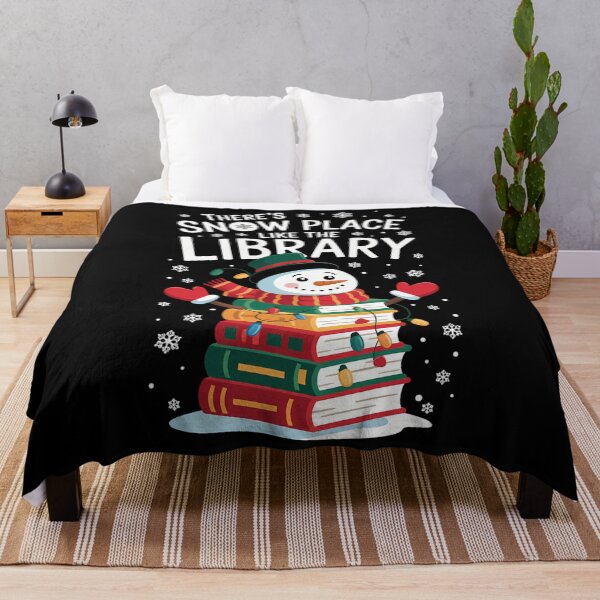 Item preview, Christmas Library Xmas Librarian designed and sold by CookWorldLaughs.