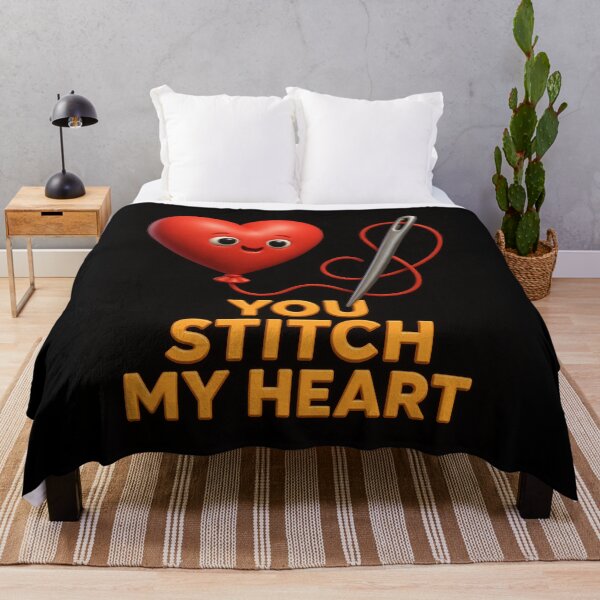 Item preview, You Stitch my Hearth designed and sold by DesignShopAD.