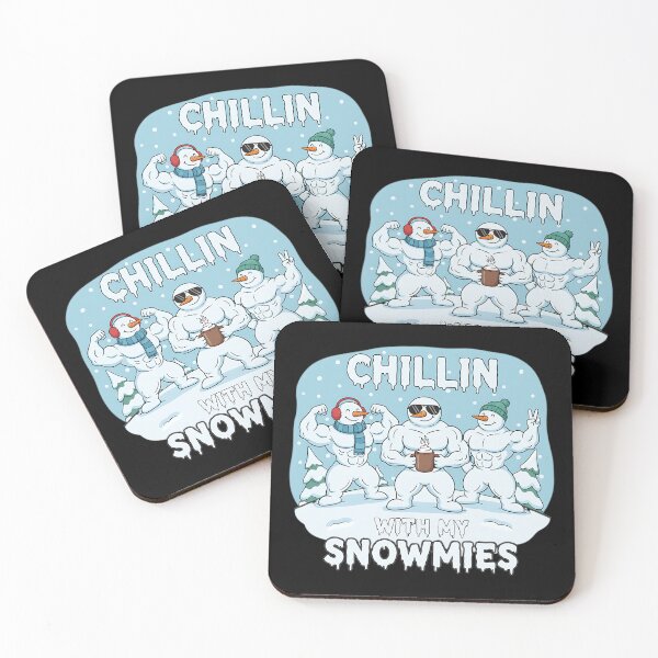 Item preview, Chillin With My Snowmies Gym designed and sold by Joyful-Park.