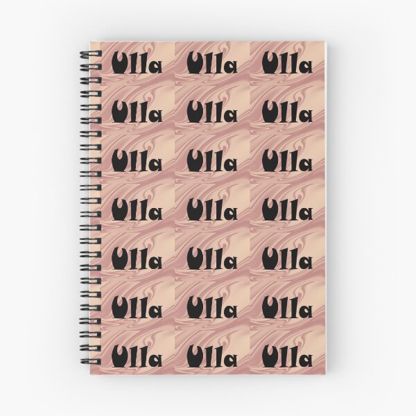 Item preview, Ulla Name Design - Cute Font, Minimalist, with Black Lettering :) designed and sold by Myriel-Myriel.